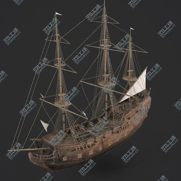 images/goods_img/20210312/3D Sailboat Galleon model/4.jpg